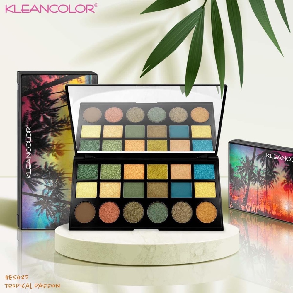 Kleancolor TROPICAL PASSION eyeshadow palette